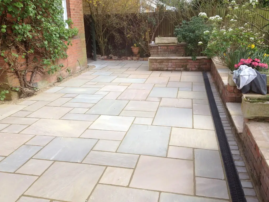 Patio transformation in Weybridge — after